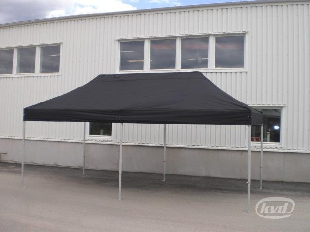 Partytält master, svart 6x3
