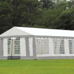 Partytält,4x8,5x8,6x8,grå,vit,rör